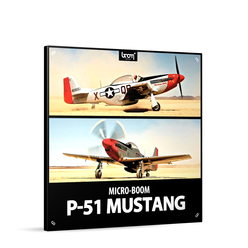 BOOM LIBRARY Boom P-51 Mustang