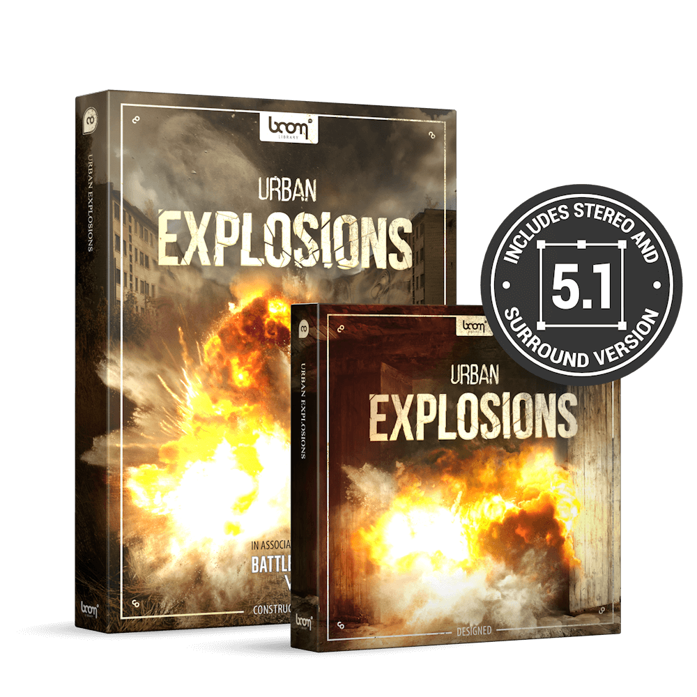 BOOM LIBRARY Boom Urban Explosions Pack