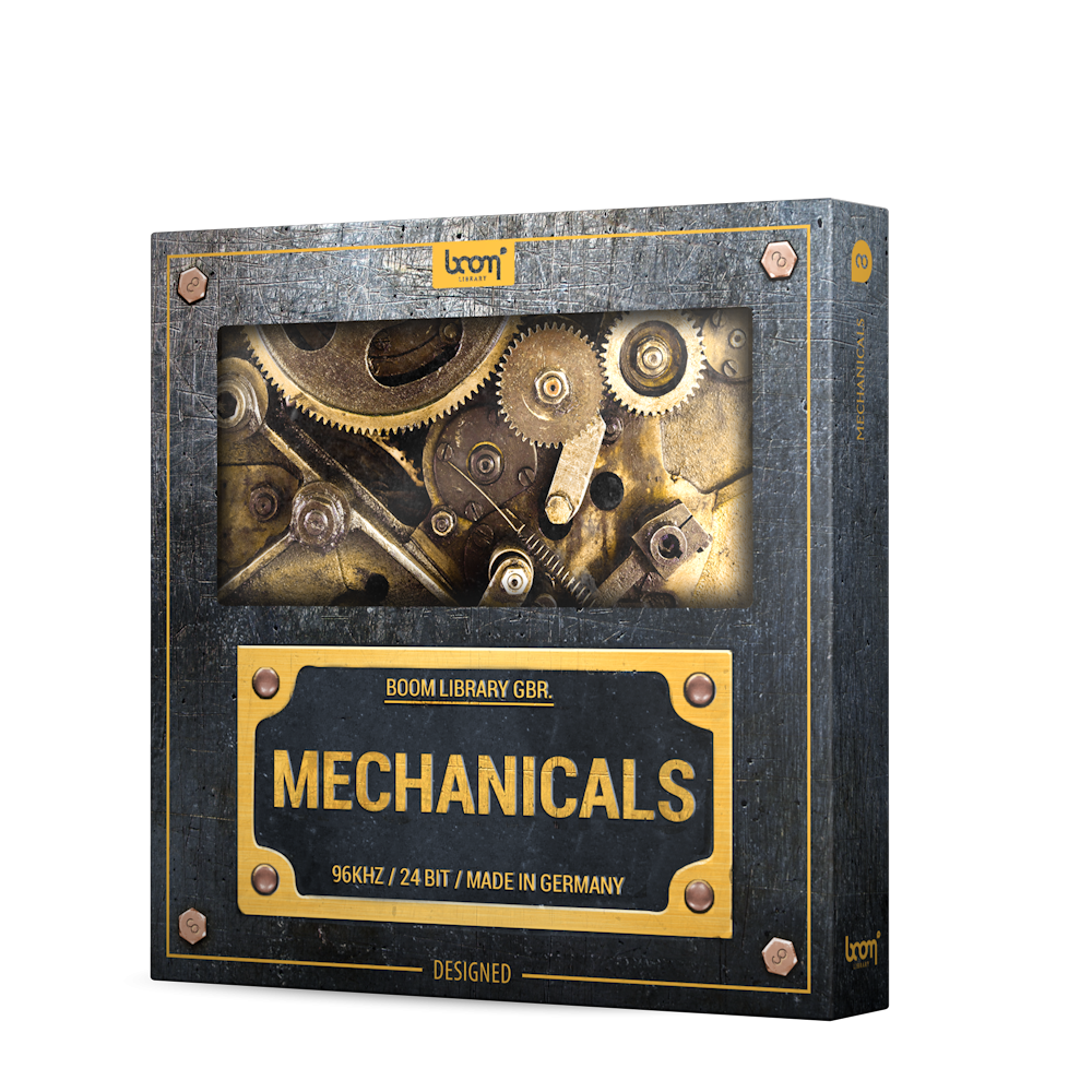 Boom Library Mechanicals DESIGNED