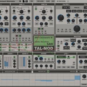 TAL SOFTWARE TAL Mod Synthesizer