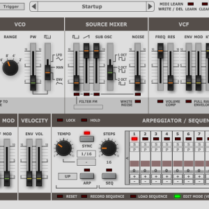 TAL SOFTWARE TAL BassLine-101