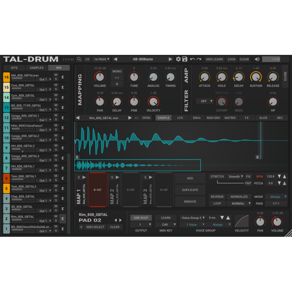 TAL SOFTWARE TAL Drum