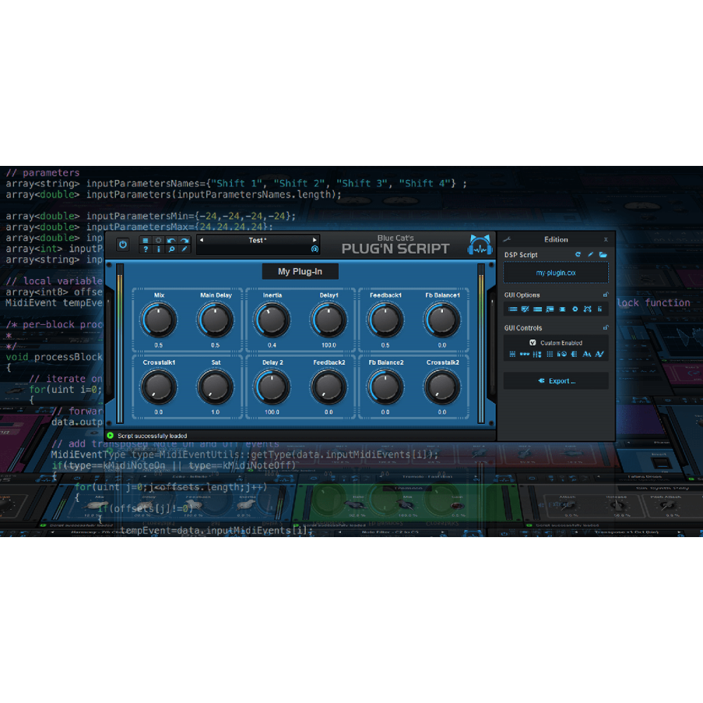 Blue Cat Audio Blue Cat PlugNScript