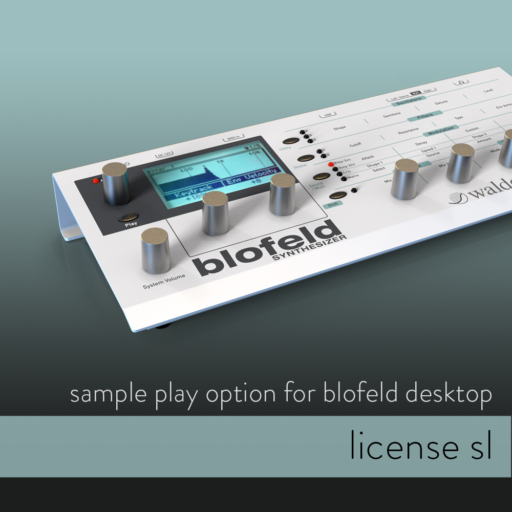 WALDORF License SL Blofeld sample