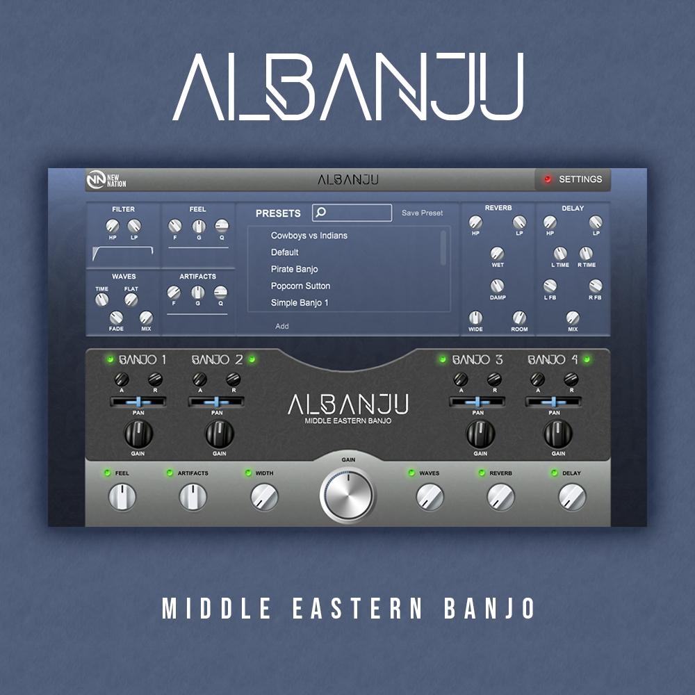 NNLLC Albanju - Middle Eastern Banjo