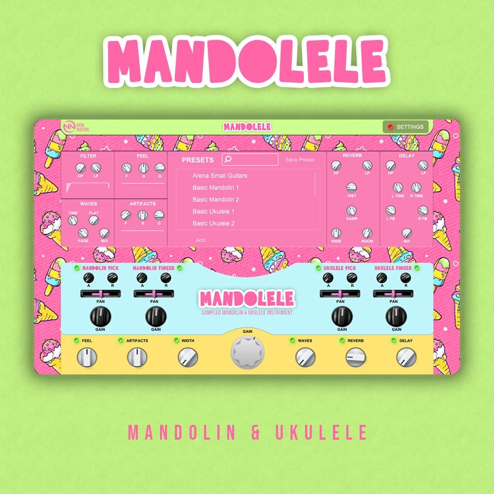 NNLLC Mandolele - Mandolin & Ukulele