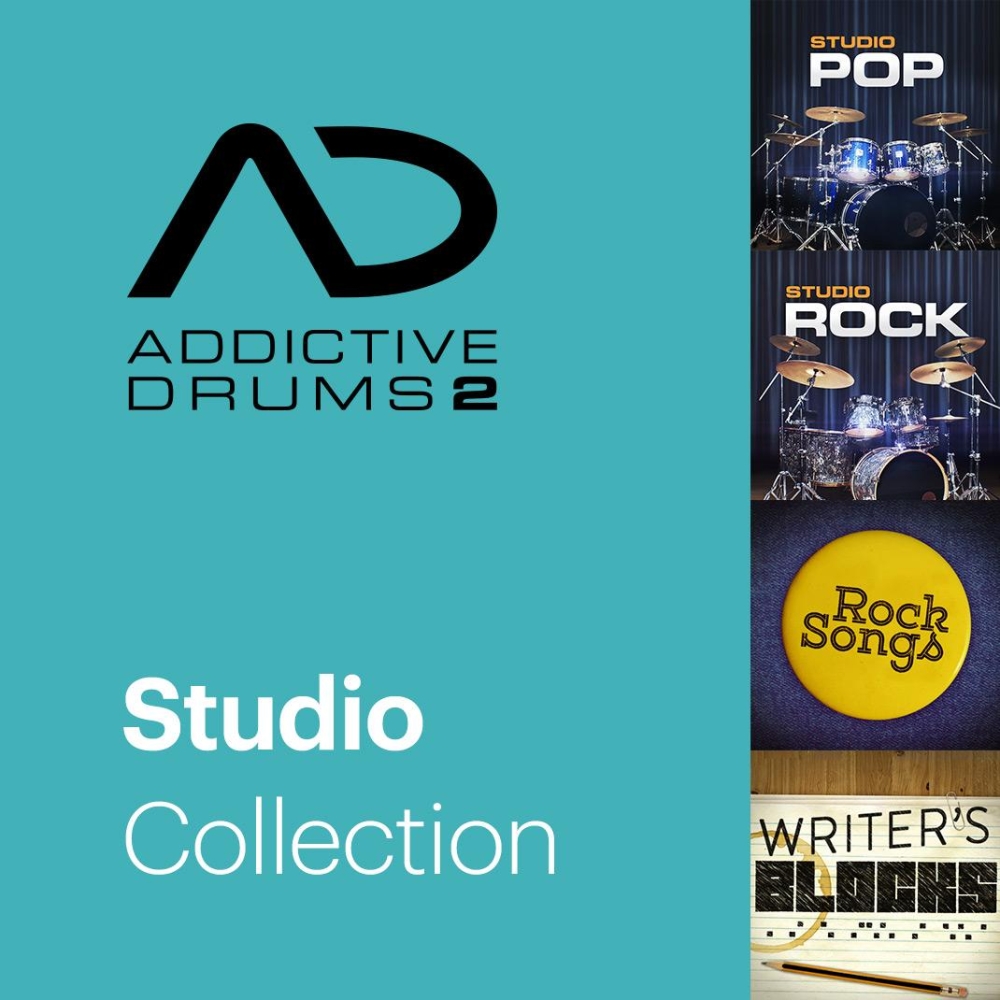 XLN Audio Addictive Drums 2 : Collection Studio