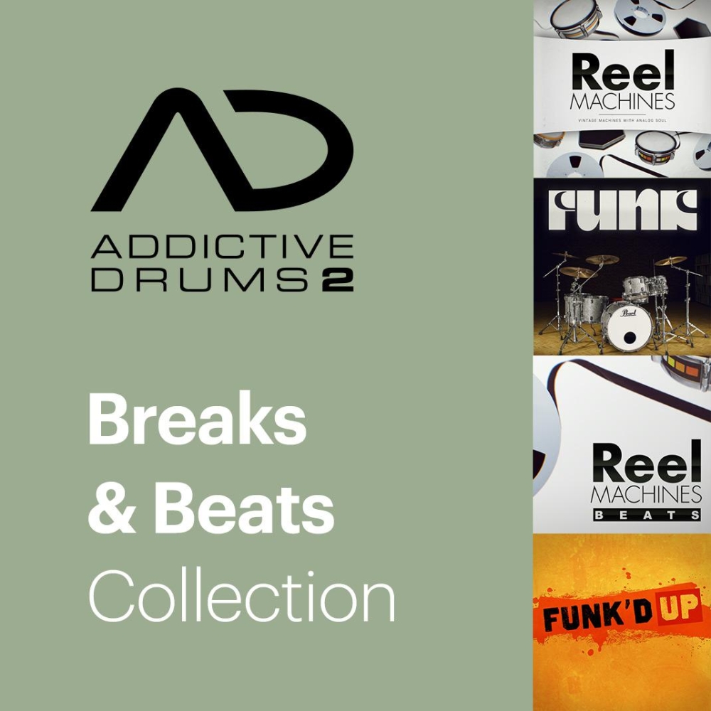 XLN Audio Addictive Drums 2 : Collection Breaks & Beats