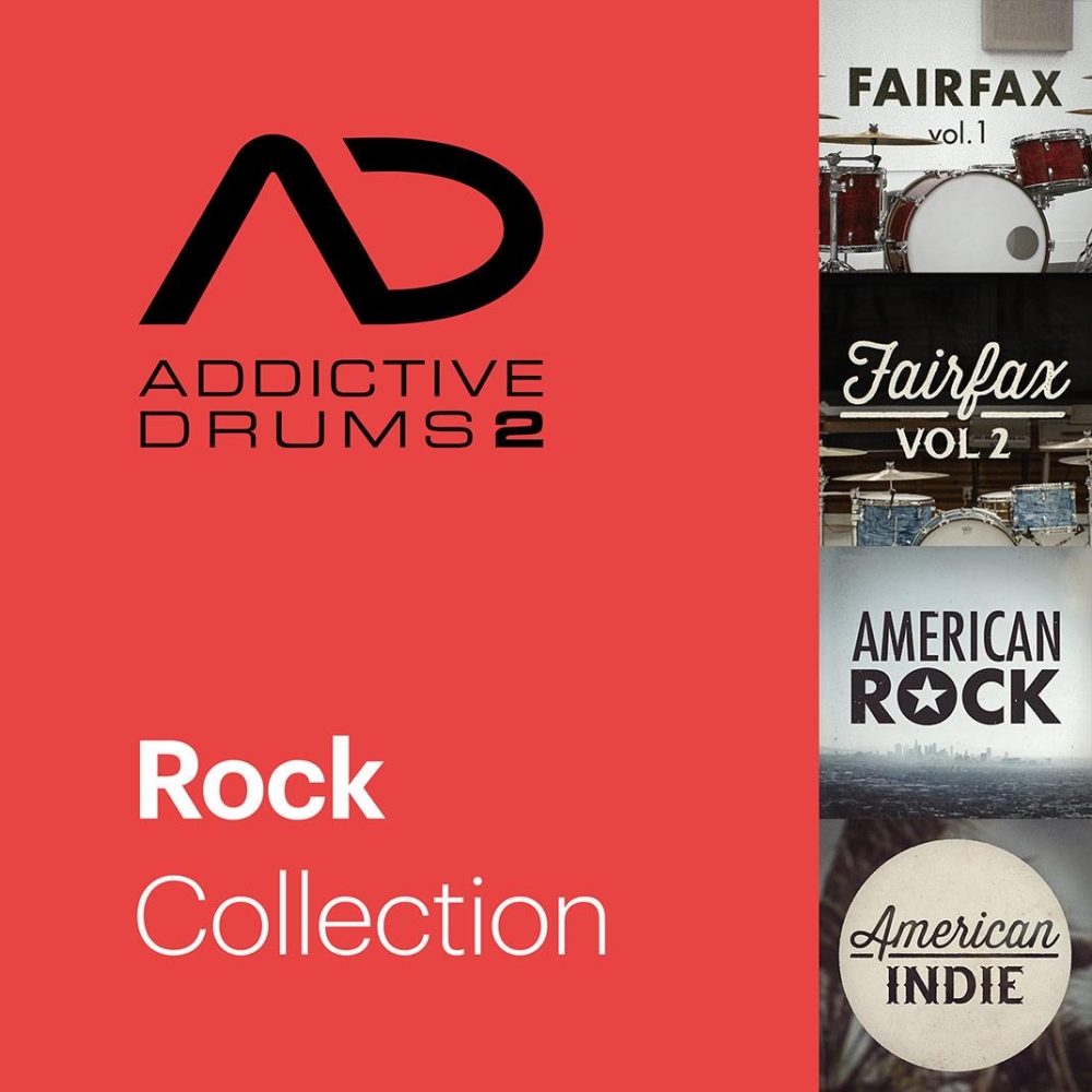 XLN Audio Addictive Drums 2 : Collection Rock