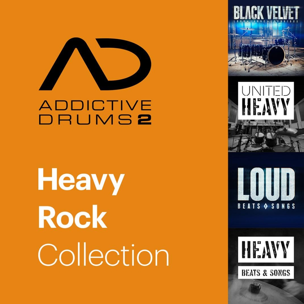 XLN Audio Addictive Drums 2 : Collection Heavy Rock