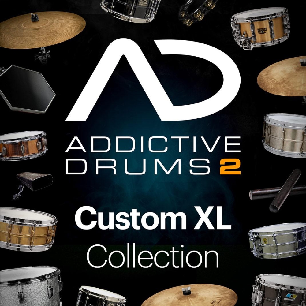 XLN Audio Addictive Drums 2 : Collection XL personnalisée