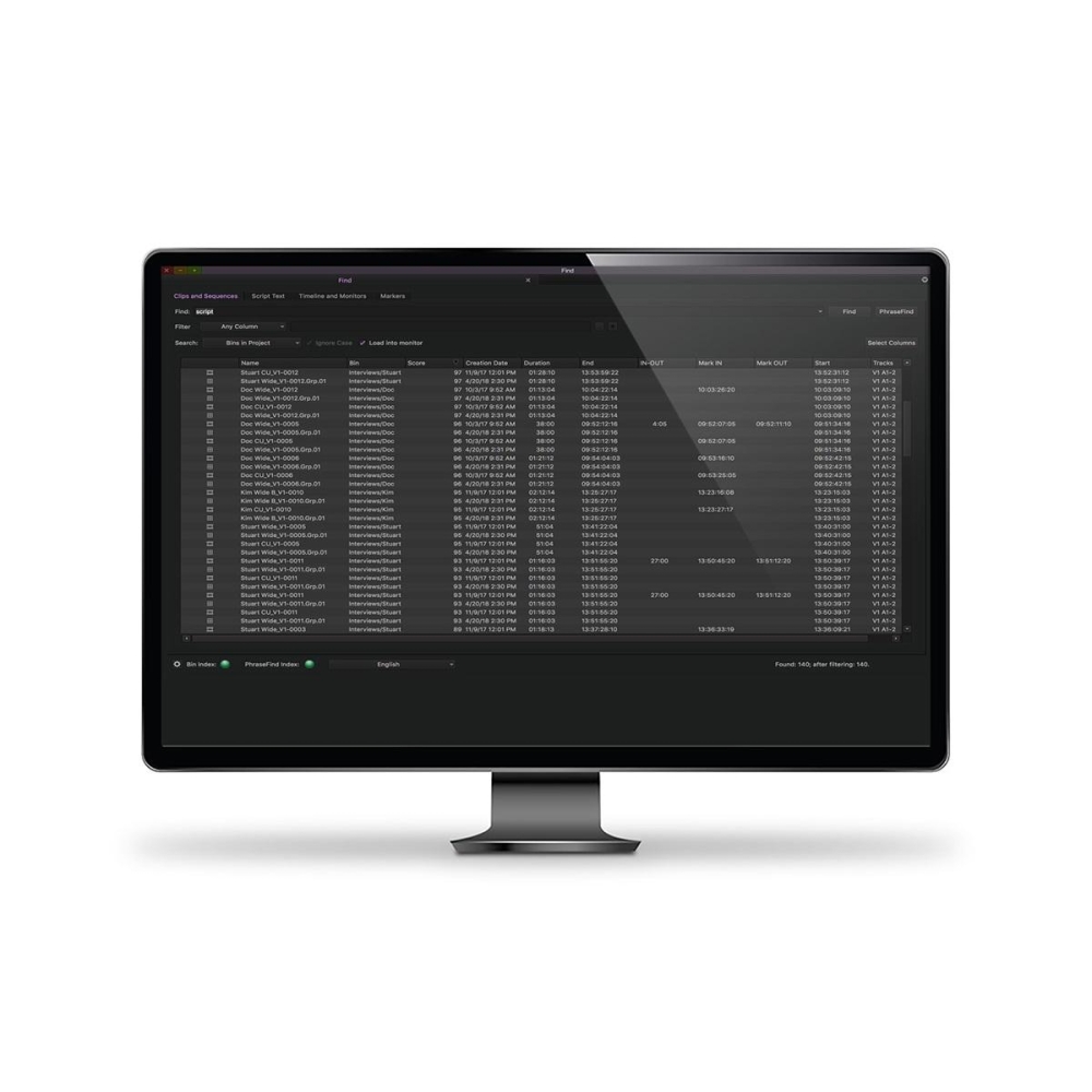 AVID Media Composer PhraseFind - Abonnement 1 an