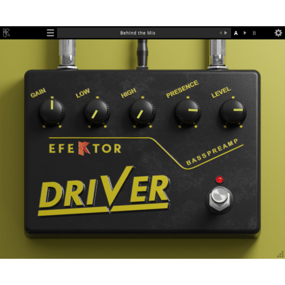 KUASSA  Efektor Bass Driver Preamp