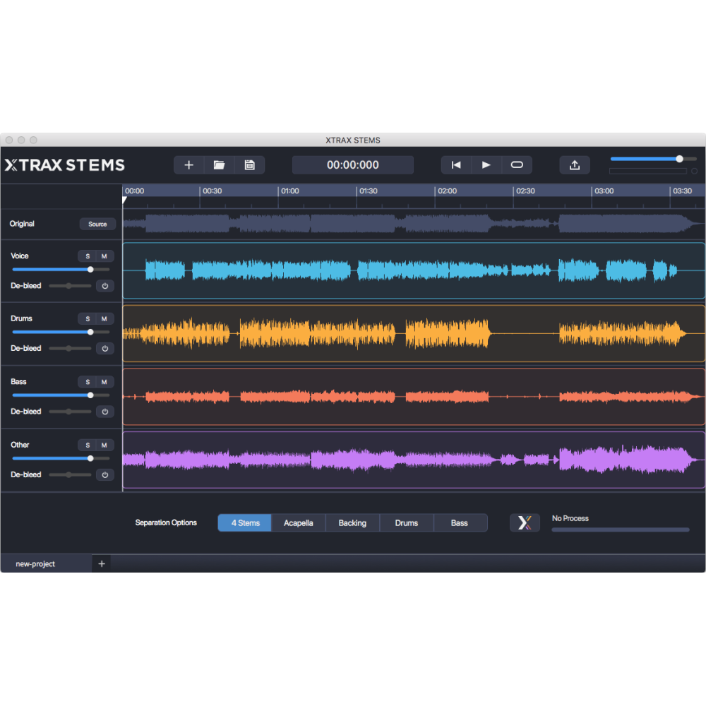 Audionamix XTRAX STEMS 1 an de licence