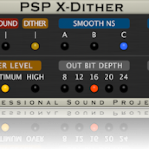 PSP AUDIOWARE PSP X-Dither