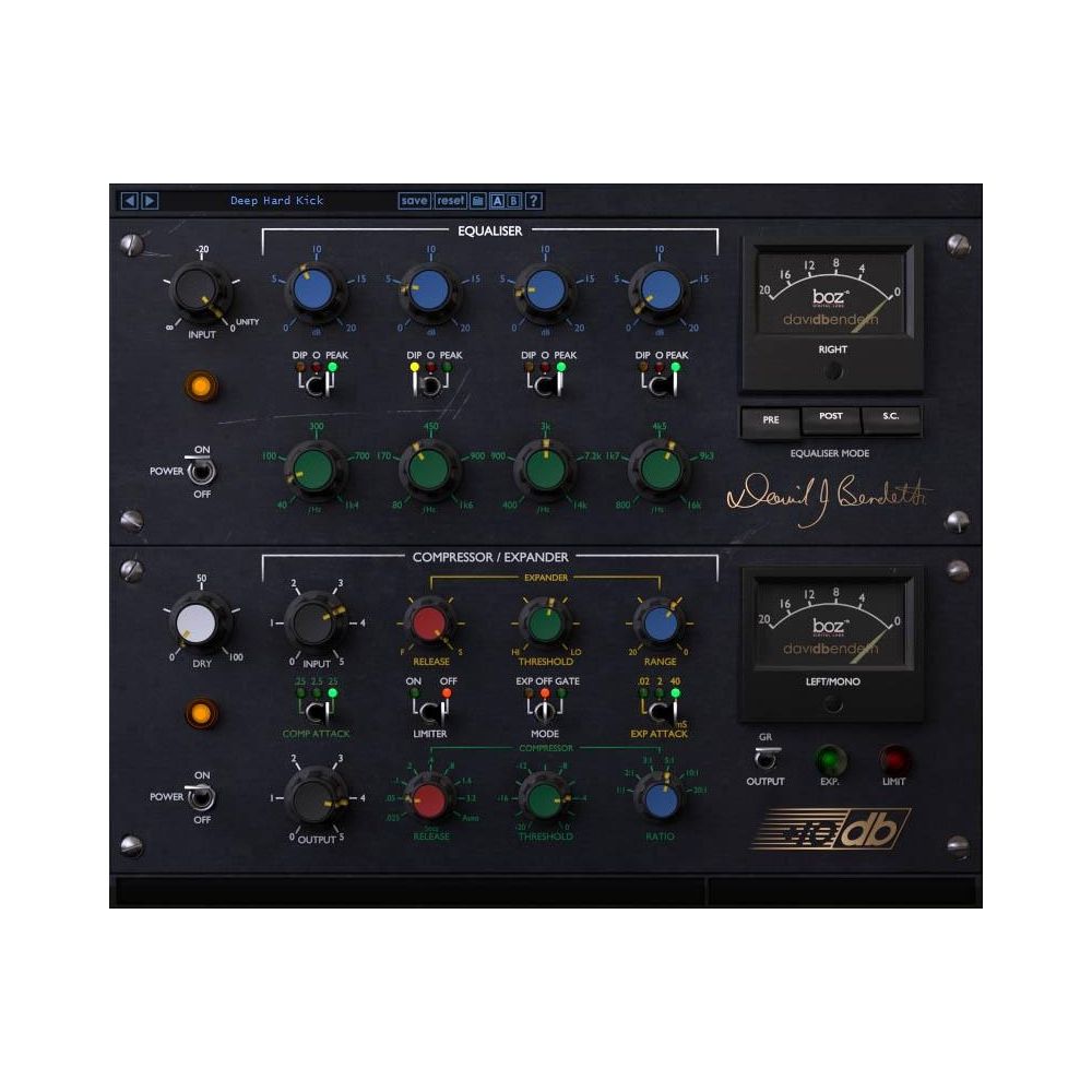 Boz Digital Labs Boz David Bendeth Hoser XT and +10db Bundle