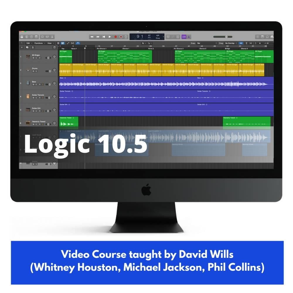 ProAudioEXP Logic 10.5 - cours de formation vidéo (anglais)