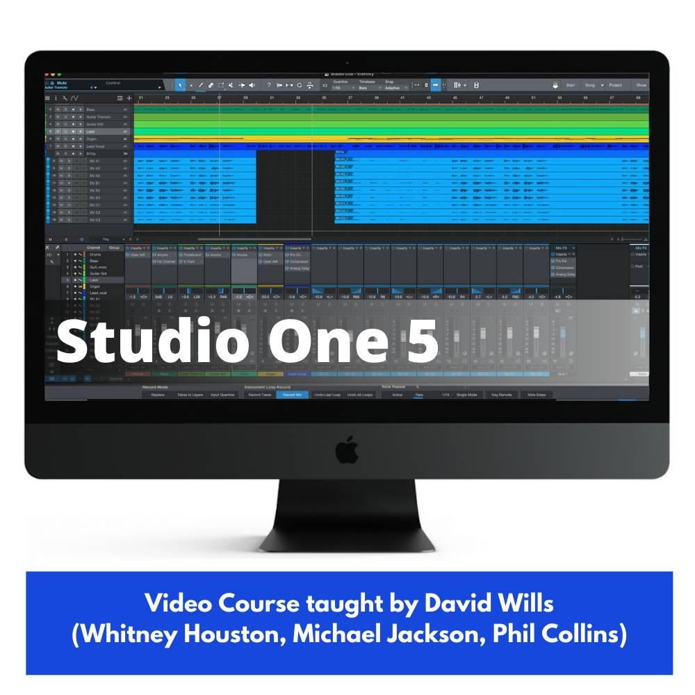 ProAudioEXP Presonus Studio One 5 - cours de formation vidéo (anglais)