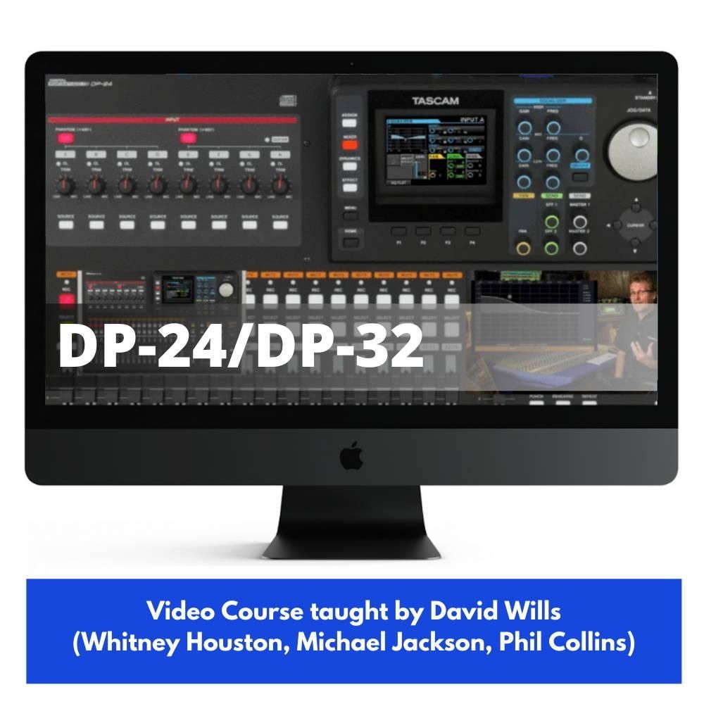 ProAudioEXP Tascam DP24/DP32 - cours de formation vidéo (anglais)