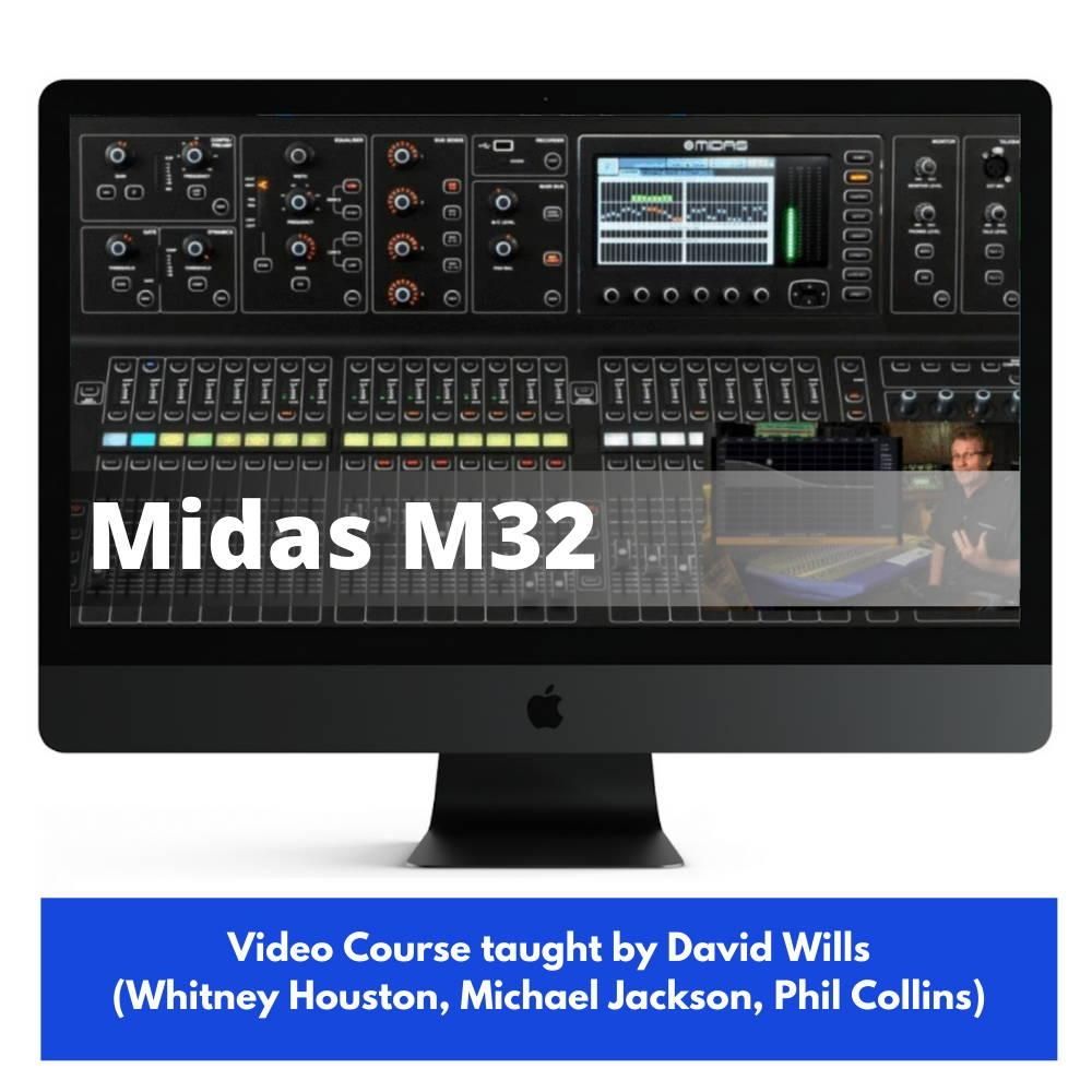 ProAudioEXP Midas M32 - cours de formation vidéo (anglais)