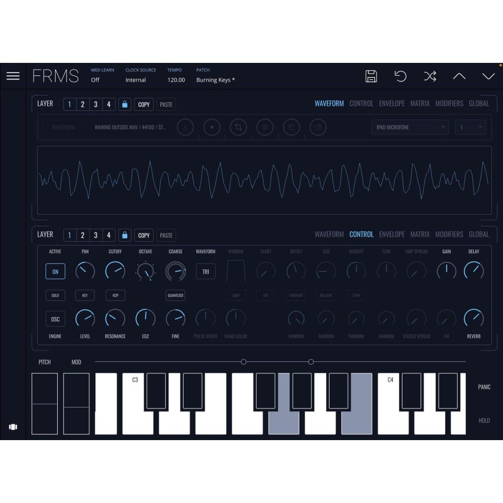 instruments FRMS - Granular Synthesizer