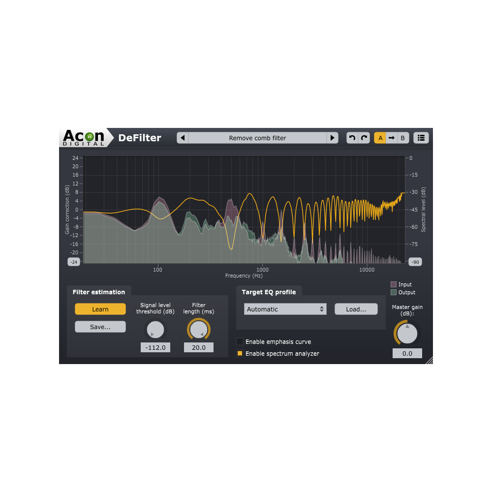 Acon Digital DeFilter