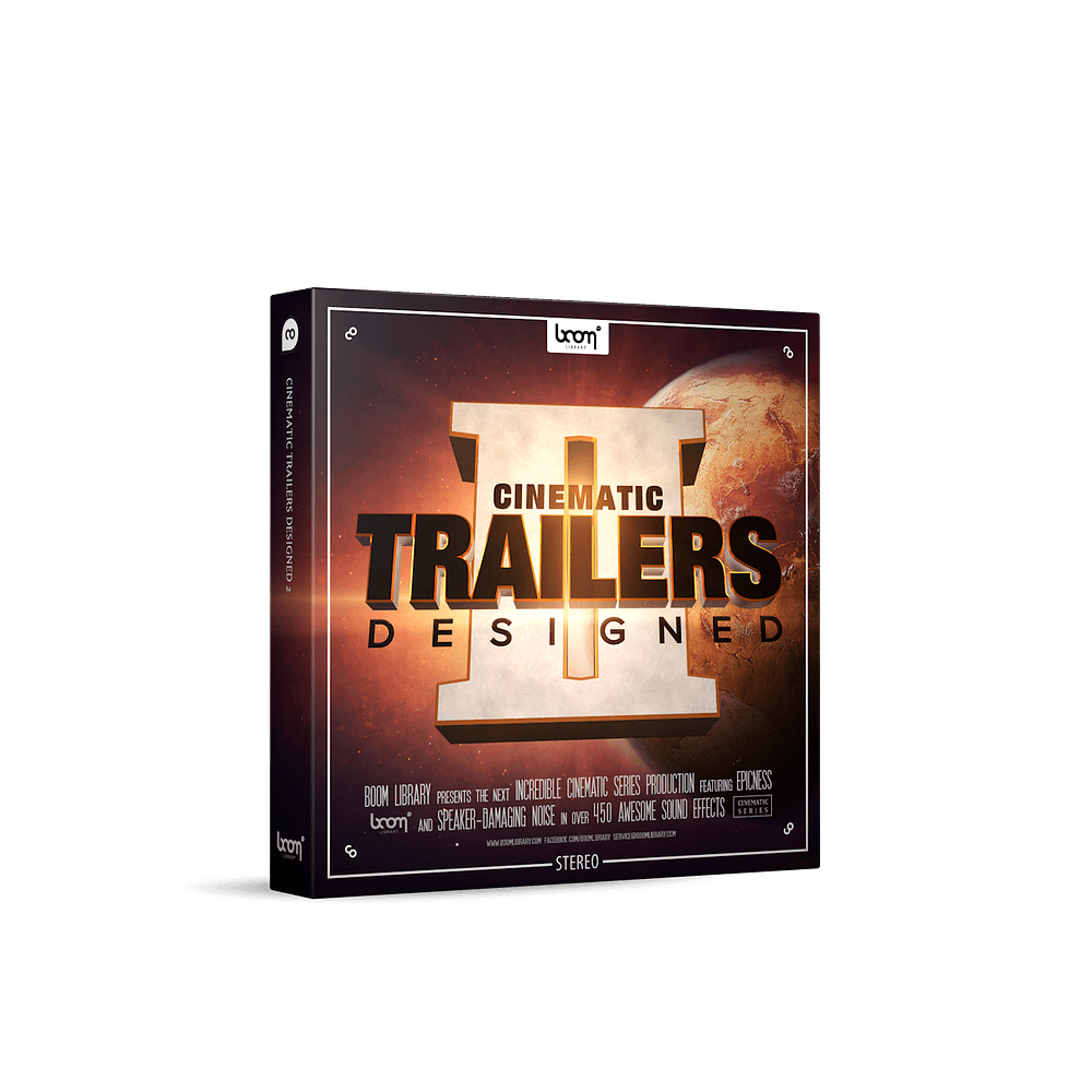 Boom Library Boom Cinematic Trailers Designed 2 STEREO