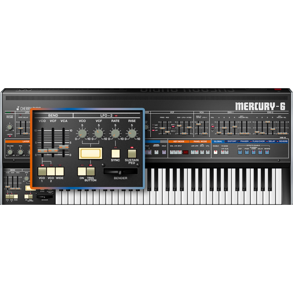 Cherry Audio Mercury-6 Synthesizer