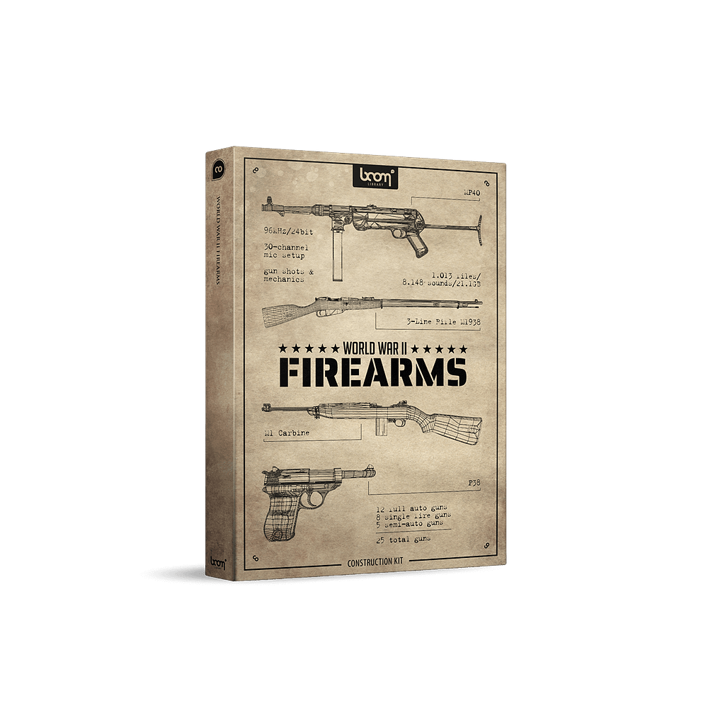 Boom Library Boom World War II Firearms CK