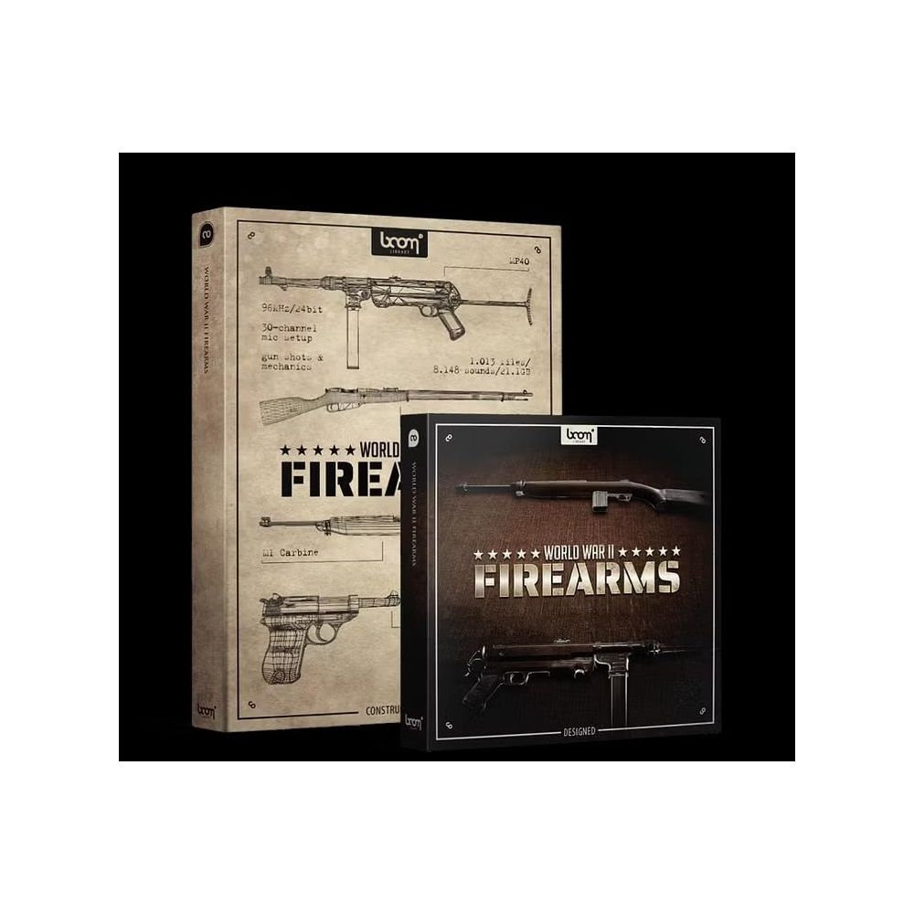 Boom Librairy Boom World War II Firearms Bundle