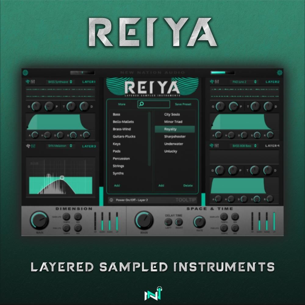 New Nation Audio Reiya - Layered Sampled Instruments