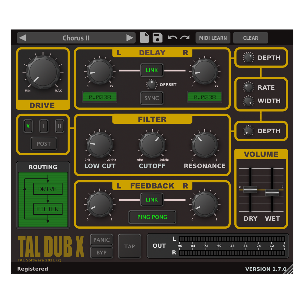 TAL Dub-X Delay