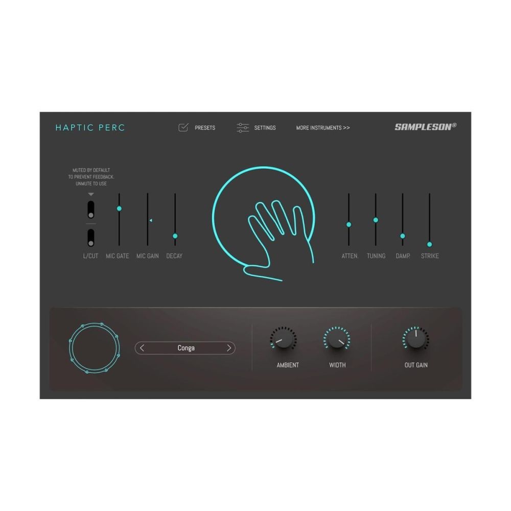 Sampleson Haptic Perc