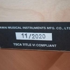 Kawai Piano droit acoustique K200