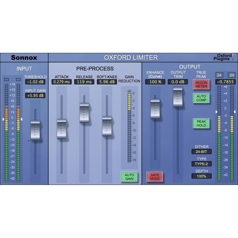 Sonnox Oxford Limiter HD-HDX