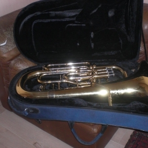 SML Paris Euphonium SML SIB Compensé 4 pistons rebronzé et reverni