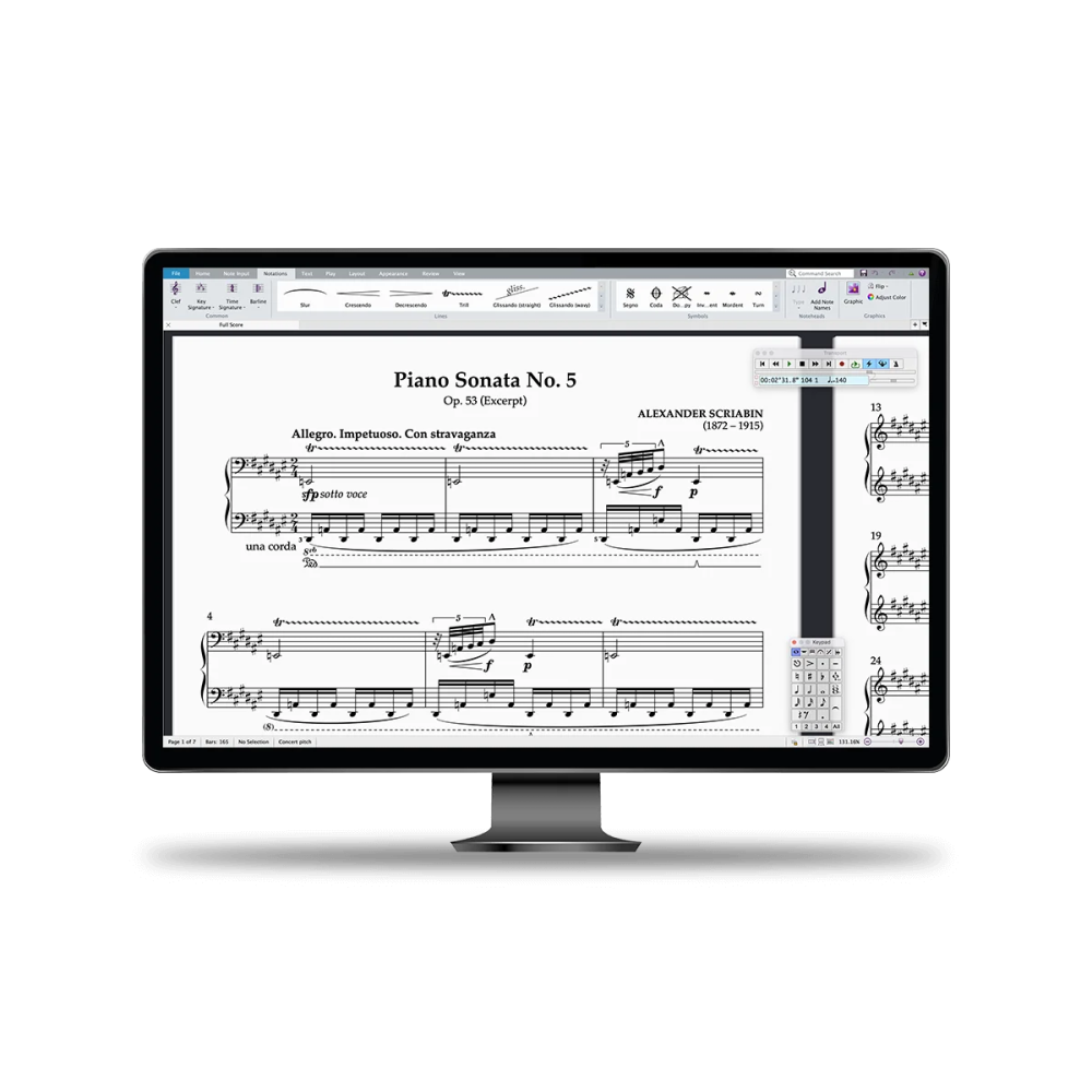 Avid Sibelius Artist - Mise à niveau 1 an