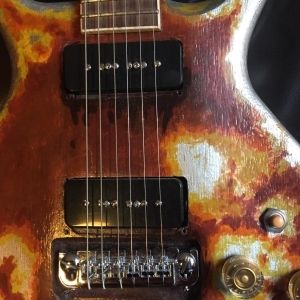 Frankenstein guitar style GIBSON DC, PRS...