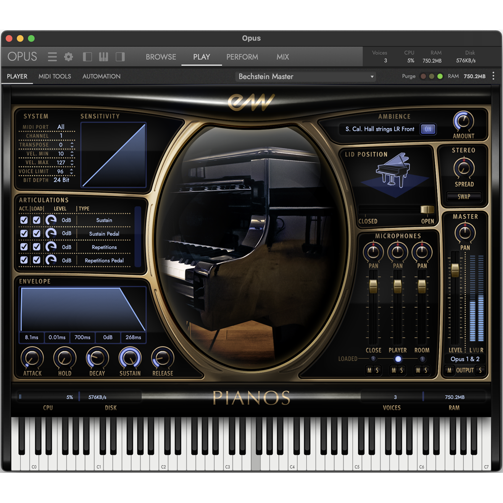 EastWest Sounds Steinway D Platinium