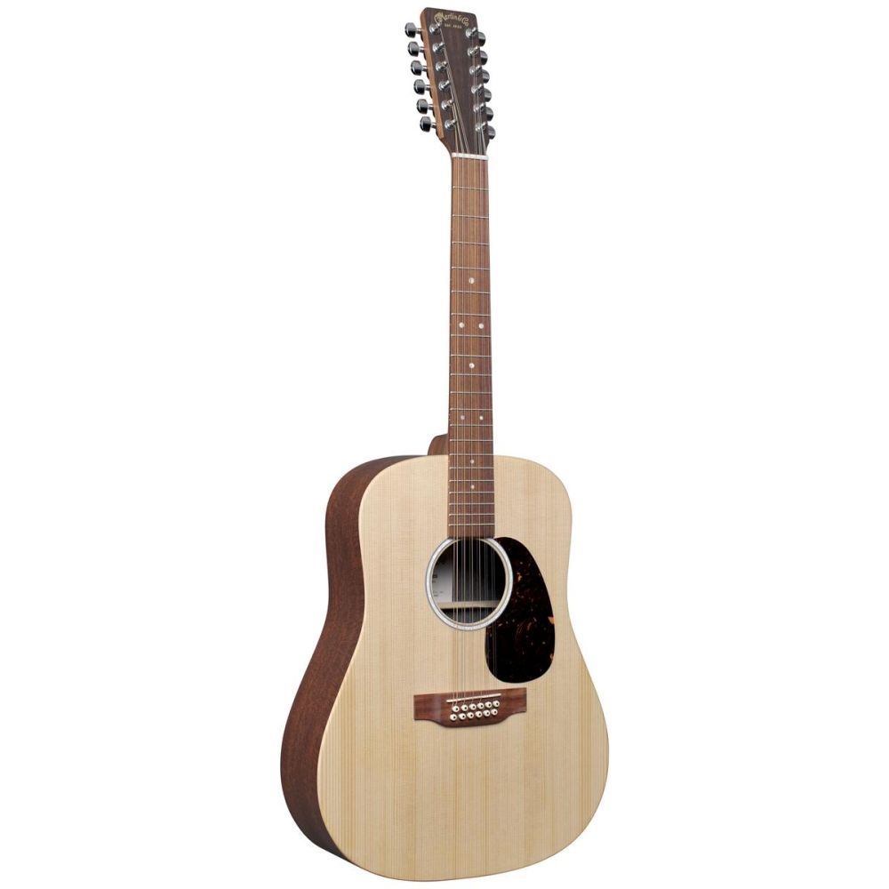 Martin D-X2E 12-string Dreadnought Acoustic-electric Guitar - Natural