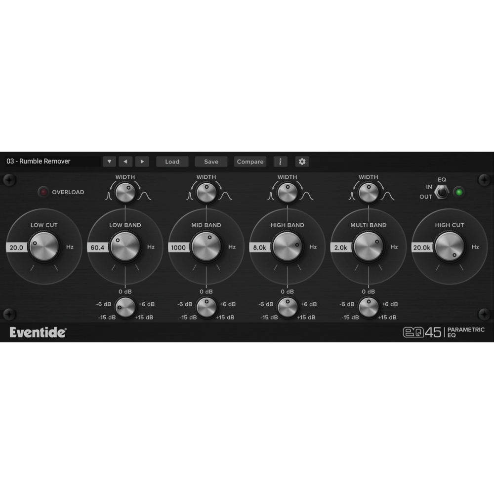 Eventide EQ45 Parametric EQ