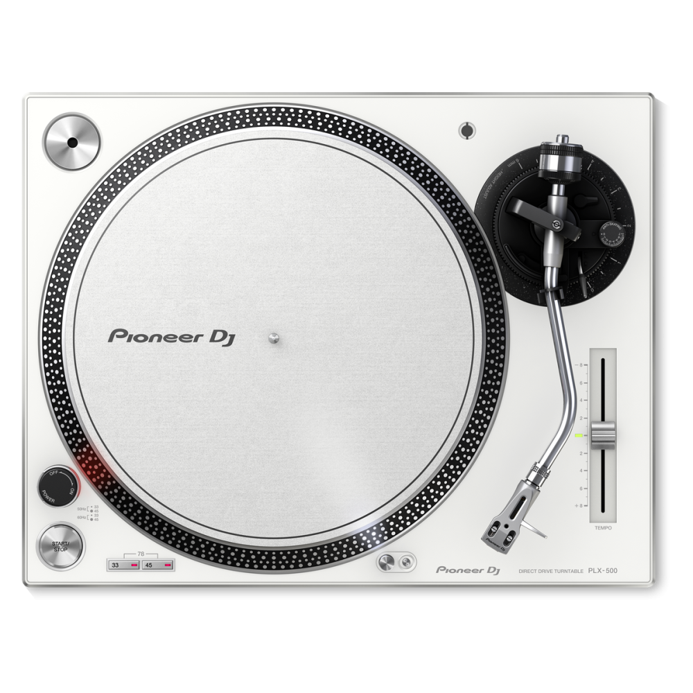 Pioneer DJ PLX-500 Direct Drive Turntable - White