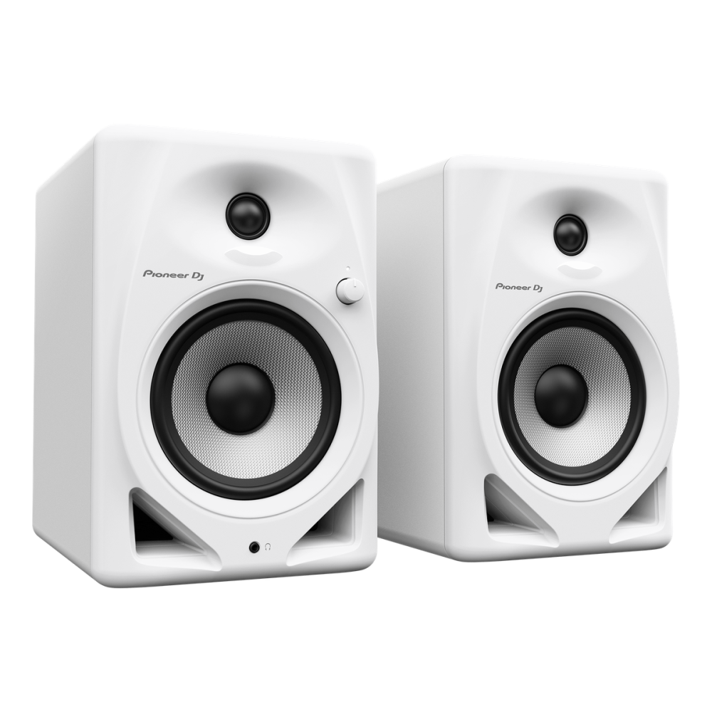 Pioneer DJ DM-50D 5-inch Active Monitor Speaker - White