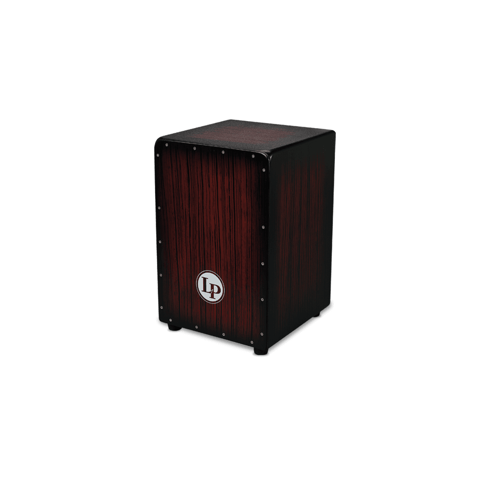 Latin Percussion LP Aspire Accents Cajon - Darkwood Streak Finish