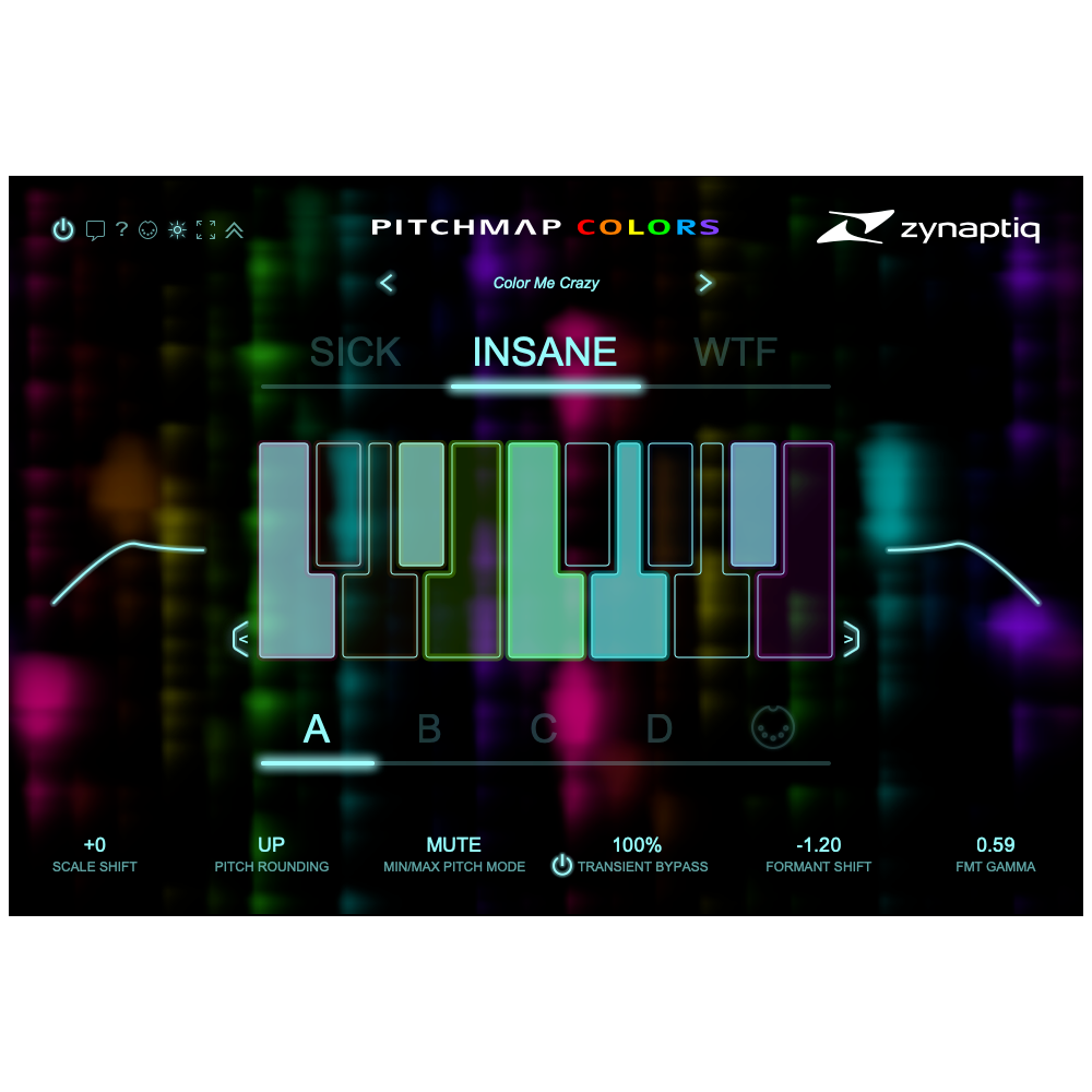 Zynaptiq PITCHMAP::COLORS