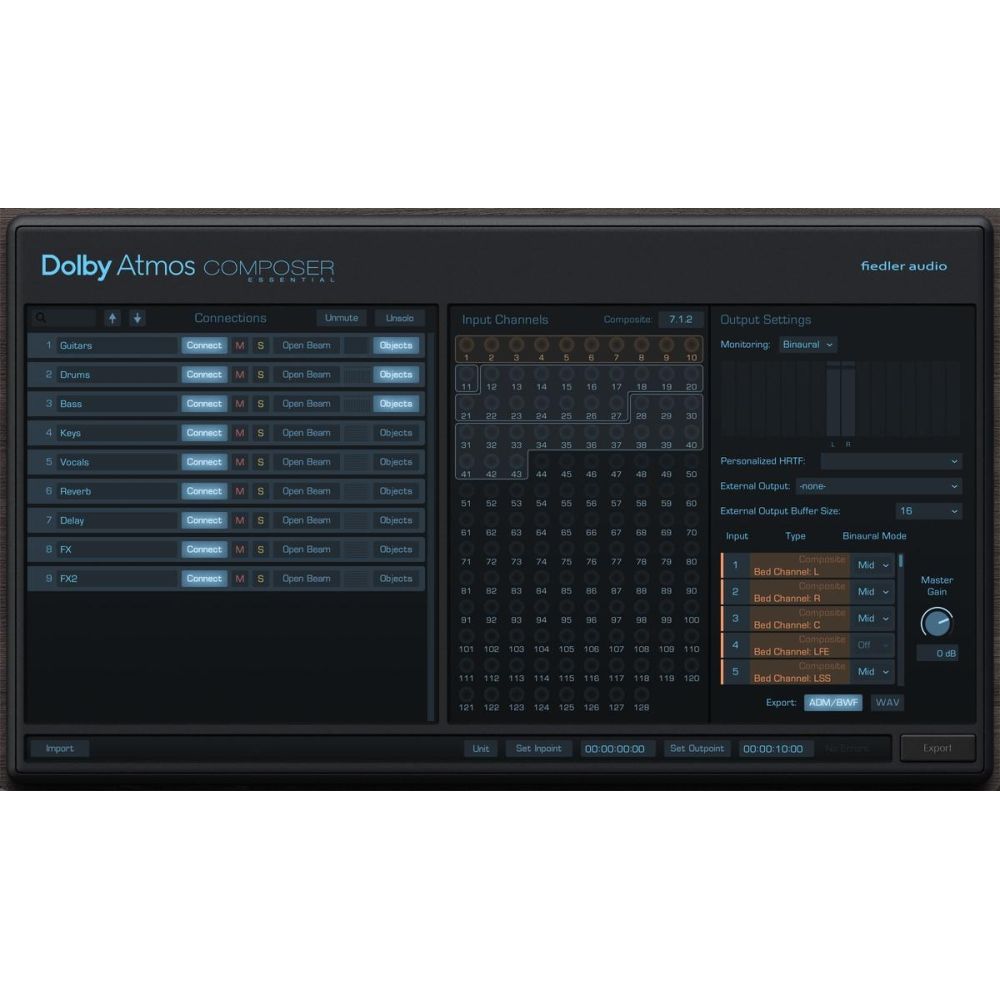 Fiedler Audio Dolby Atmos Composer & Spacelab Ignition