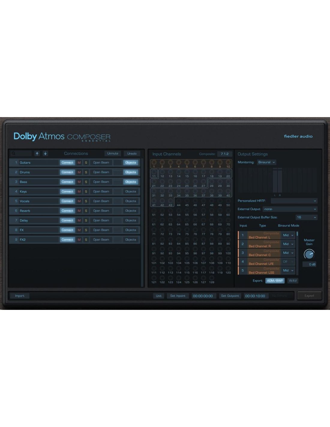 dolby atmos composer - Fiedler Audio