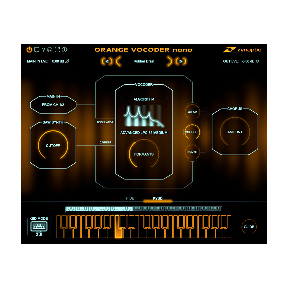 Zynaptiq Orange Vocoder Nano