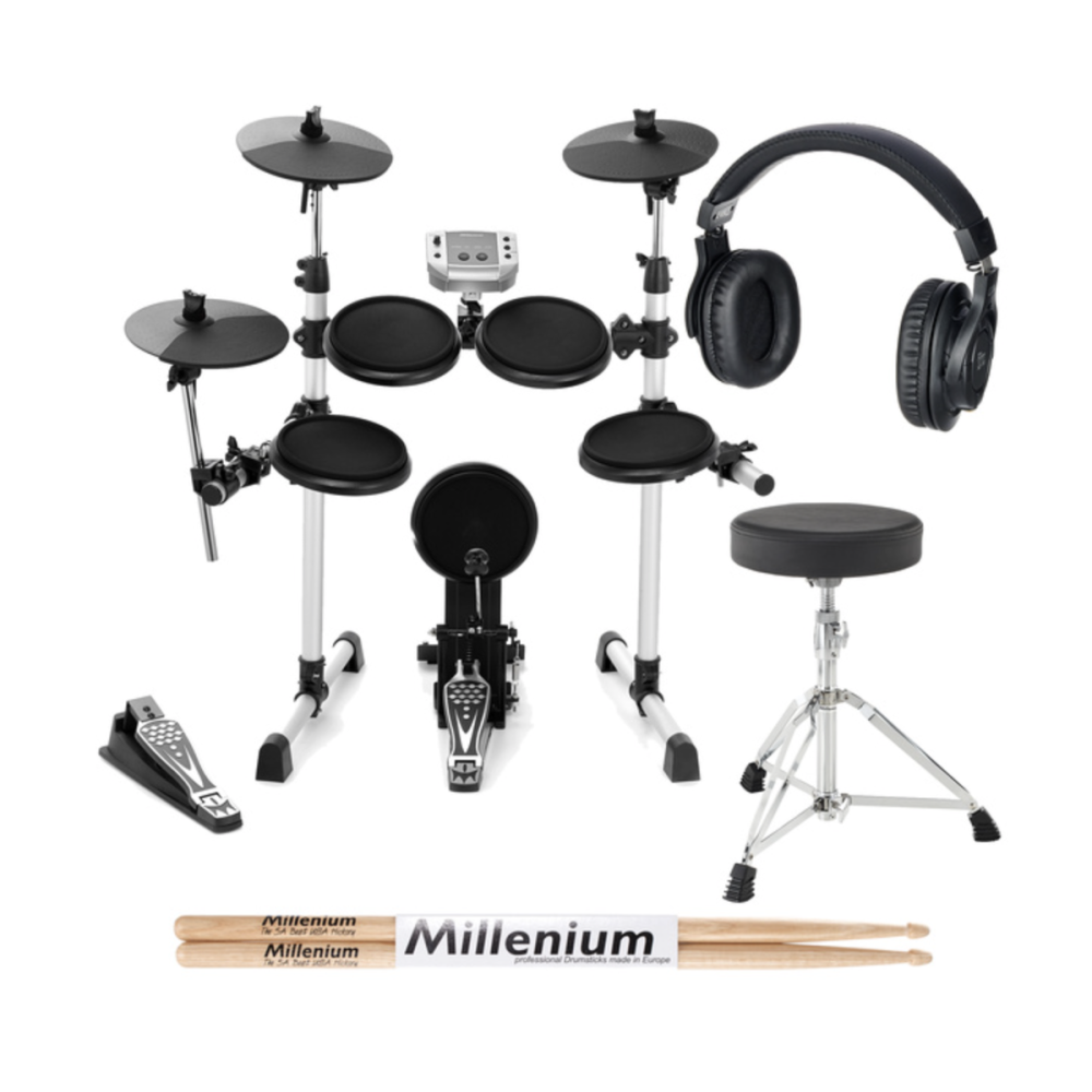 Millenium Batterie électrique MPS-150 E-Drum Set Bundle