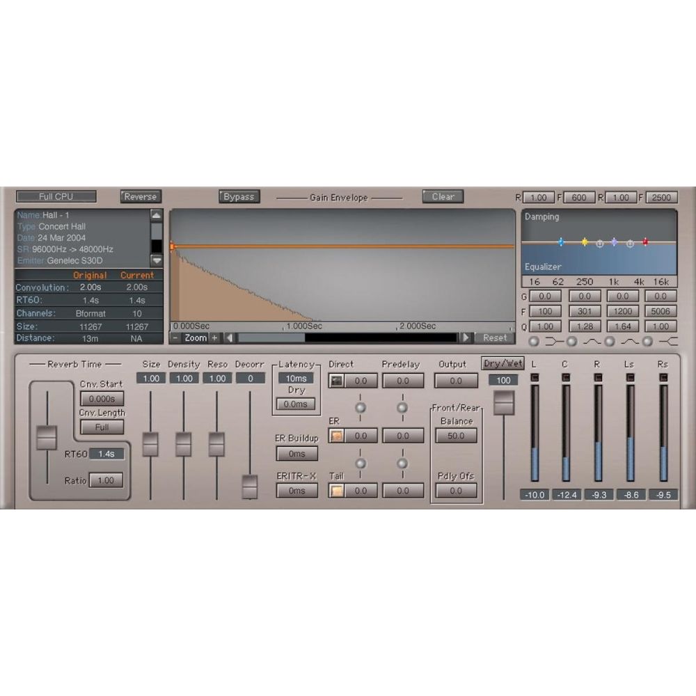 Waves Audio IR360 Convolution Reverb